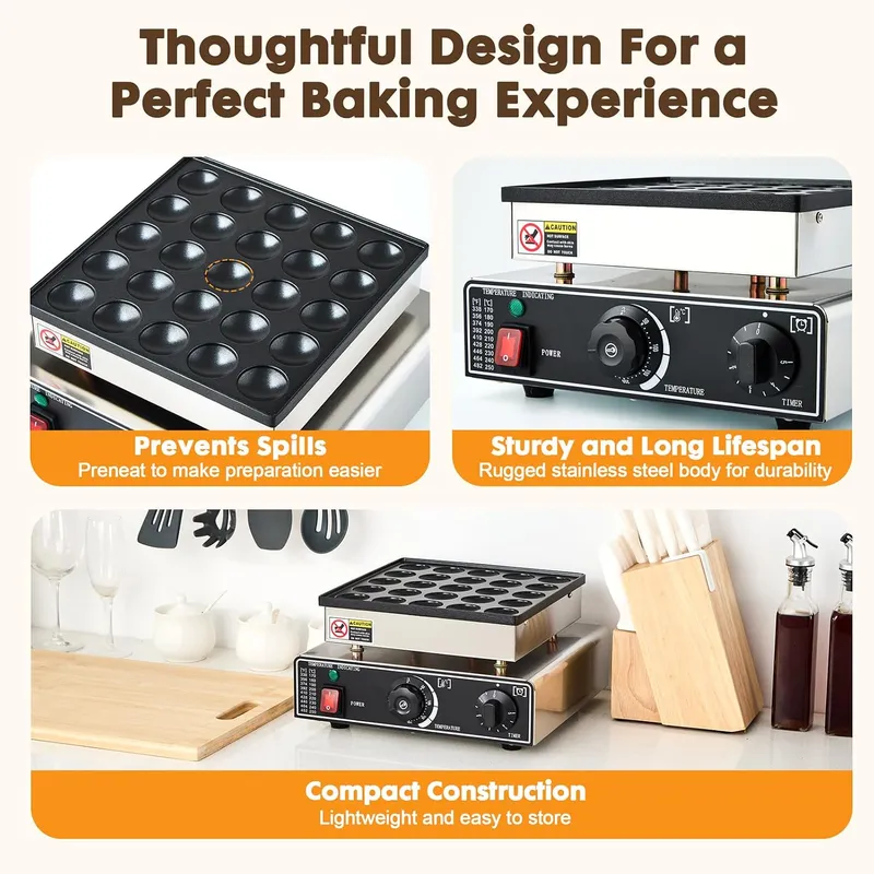 Mini Pancake Maker Commercial  - Commercial Kitchen And Bar 评论和价格