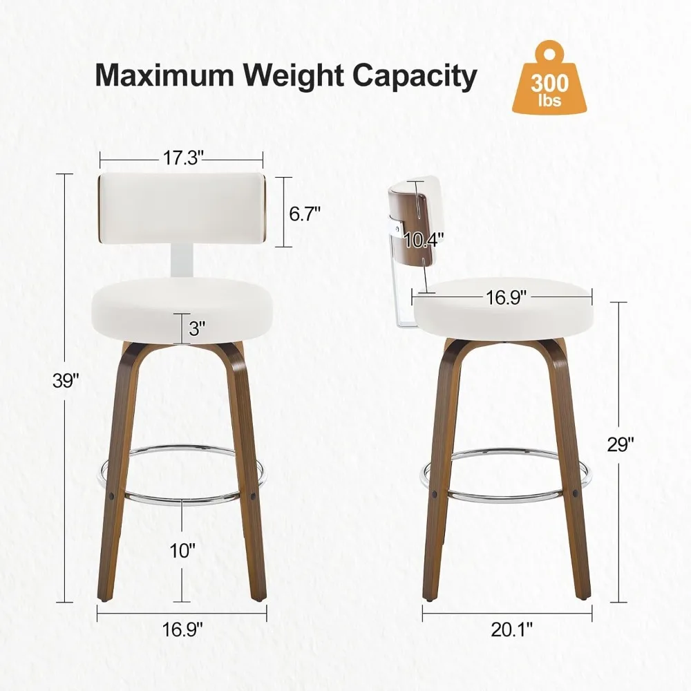 Bar Height Bar Stools Set of 3 - Commercial Kitchen And Bar 评论和价格